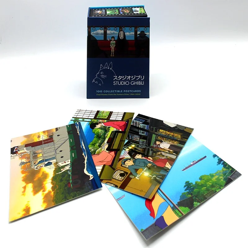 100 Collectible Postcards Box