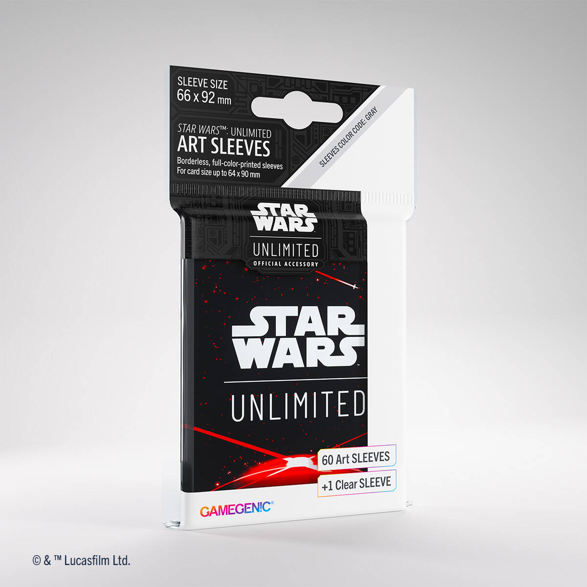 Star Wars: Unlimited Art Sleeves - Weltraum Rot