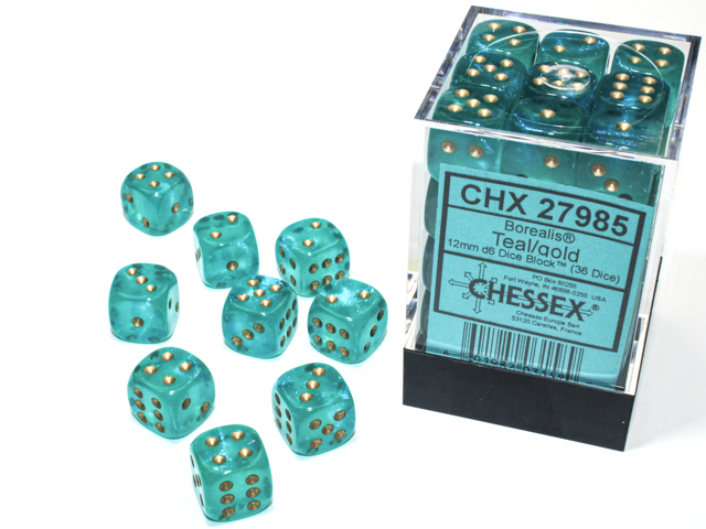 Chessex 12mm d6 Signature