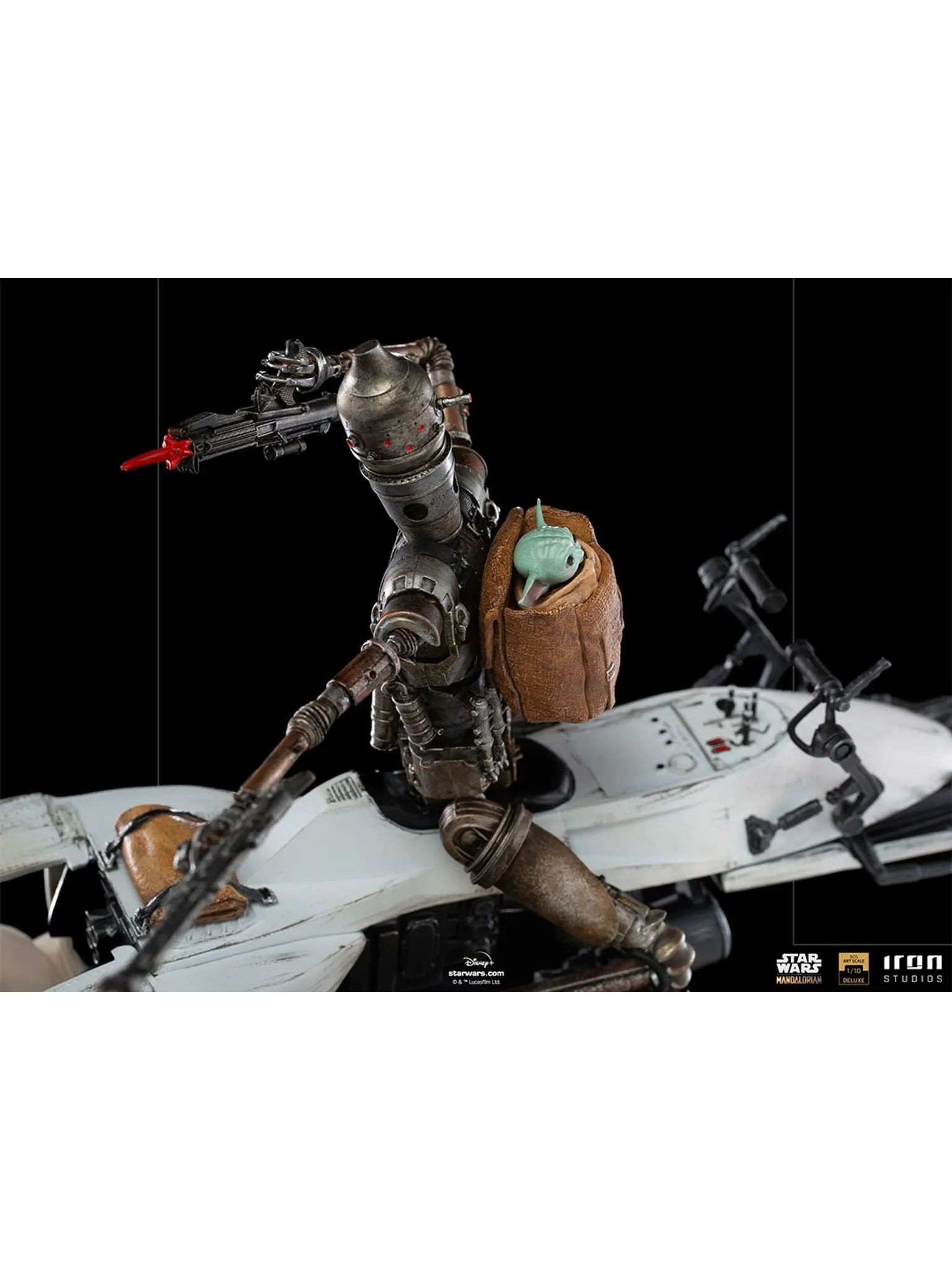 IG-11 and The Child Deluxe BDS Art Scale 1/10 - The Mandalorian