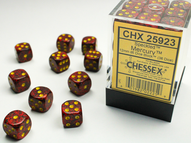 Chessex 12mm d6 Speckled