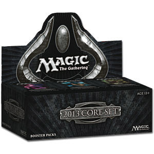 magic the gathering core set 2013 booster display