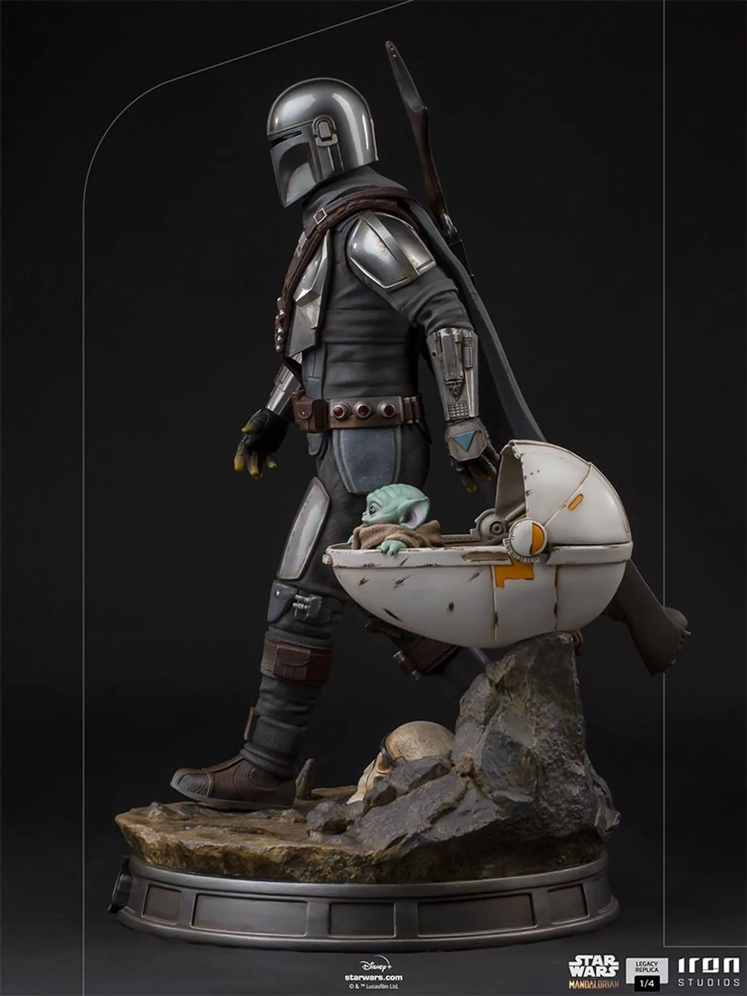 Statue The Mandalorian and The Child - The Mandalorian - Legacy Replica 1/4