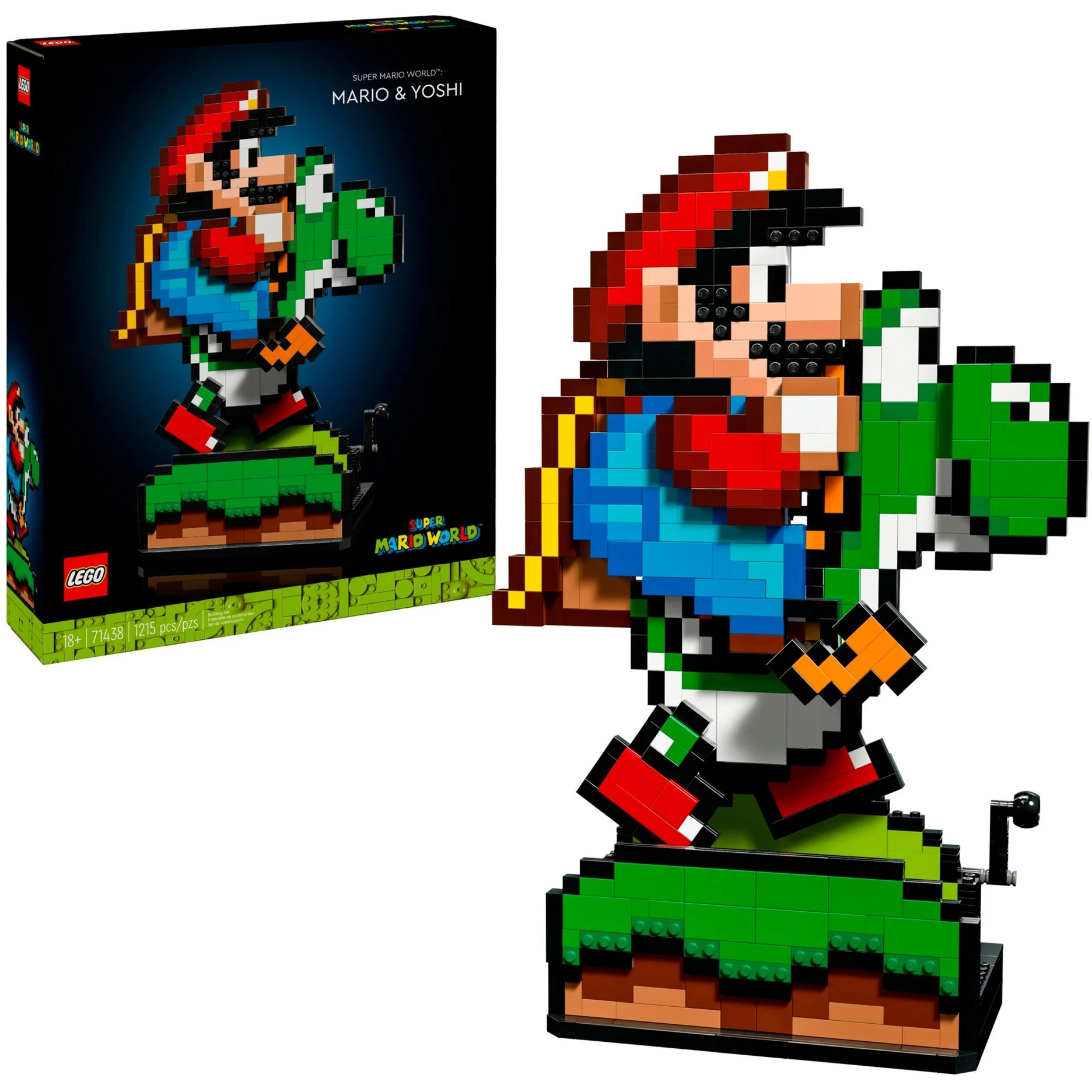 LEGO 71438 Super Mario World: Mario & Yoshi