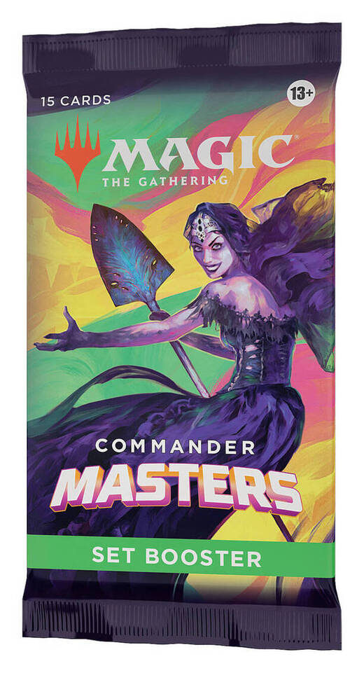 Magic the Gathering commander masters set booster