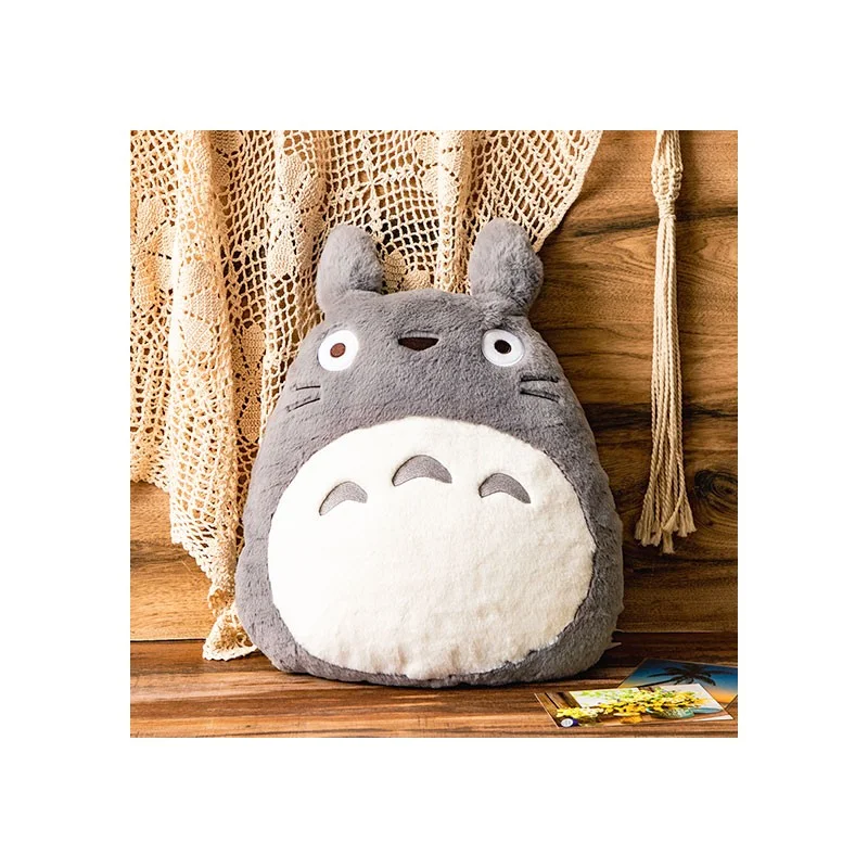 Nakayoshi Cushion Grey Totoro - My Neighbor Totoro