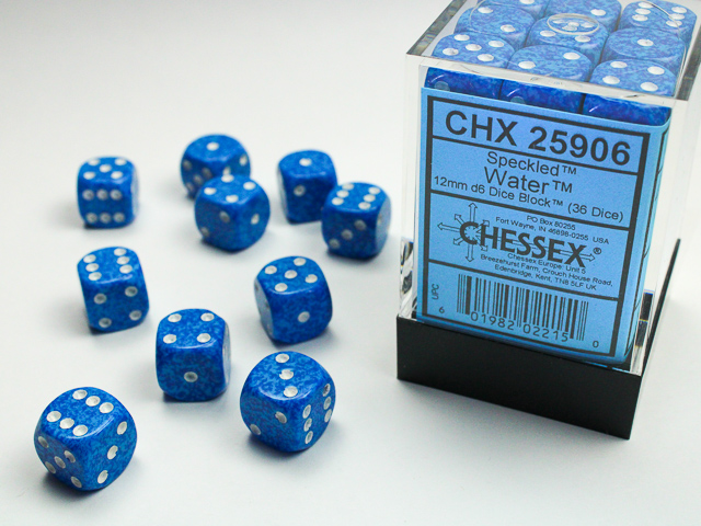 Chessex 12mm d6 Speckled