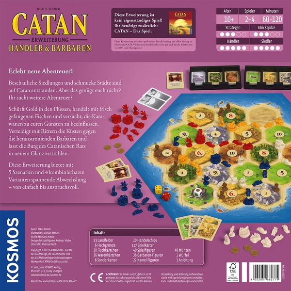 CATAN - Traders & Barbarians