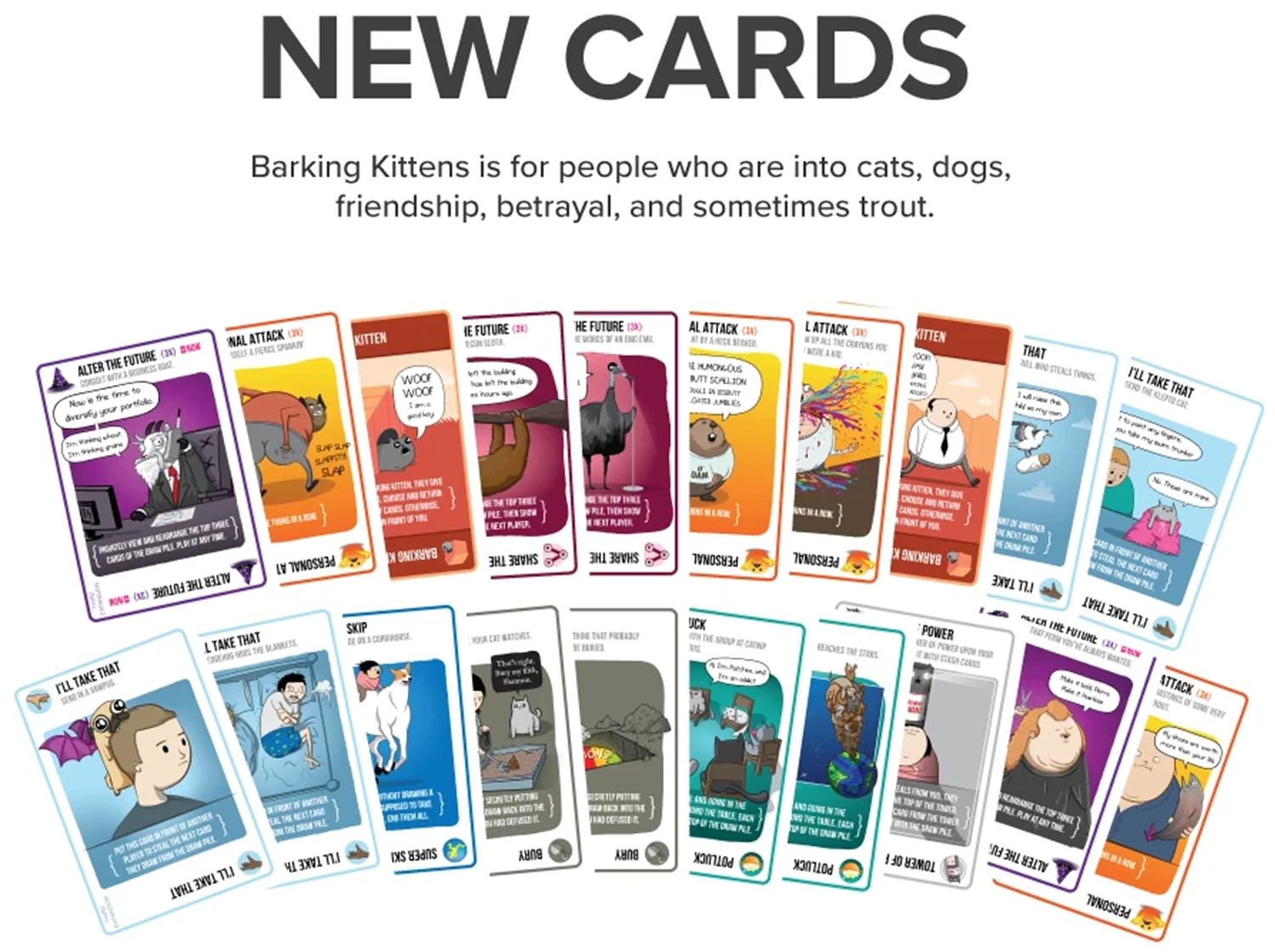 Exploding Kittens Barking Kittens